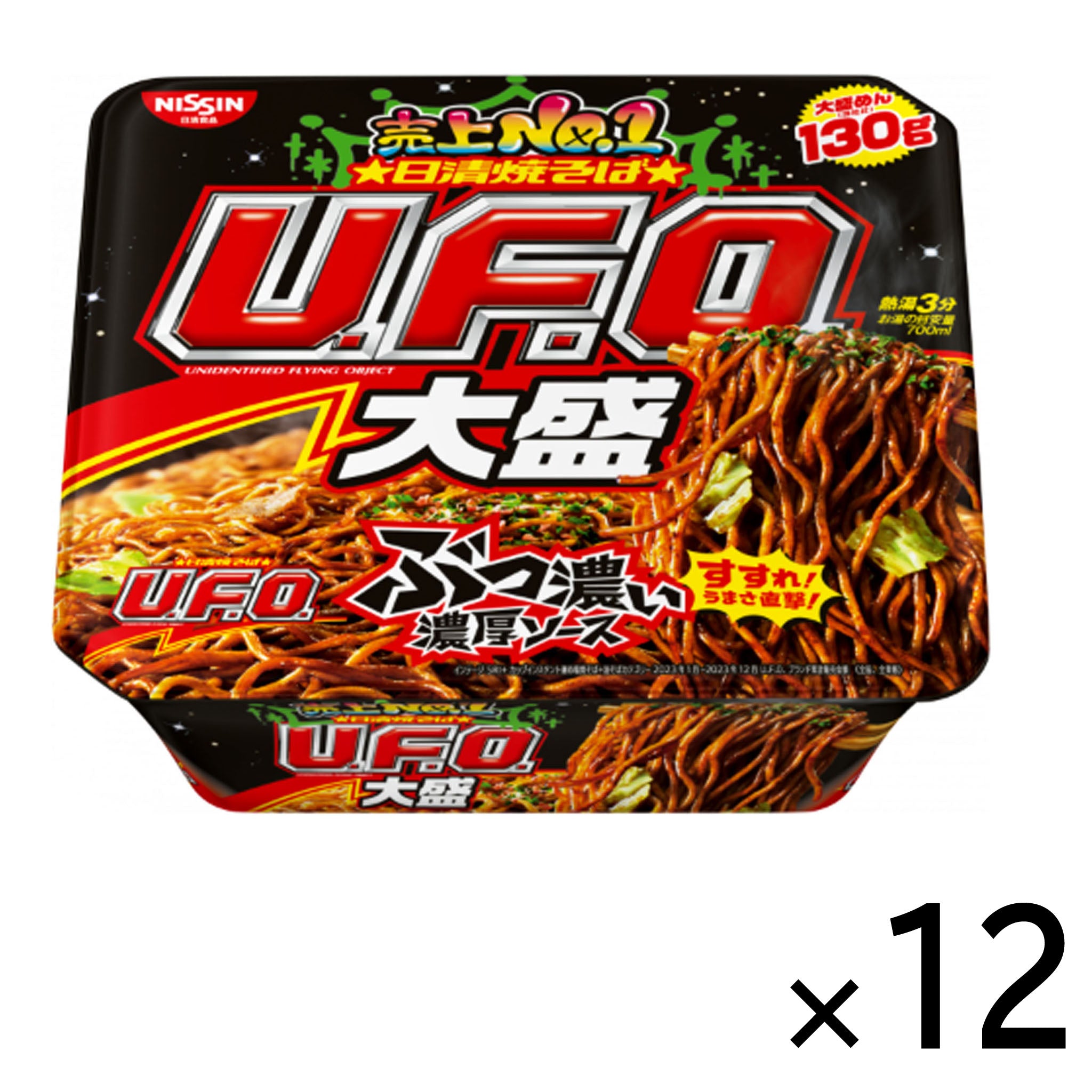Nissin Yakisoba UFO Big【12 Set】